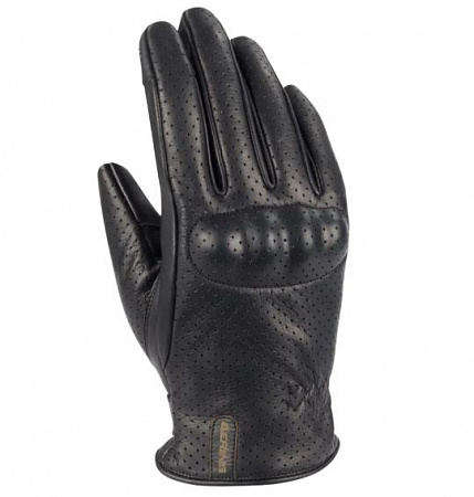 Перчатки кожаные женские Bering LADY ZACK PERFO Black Перчатки кожаные женские Bering LADY ZACK PERFO Black
